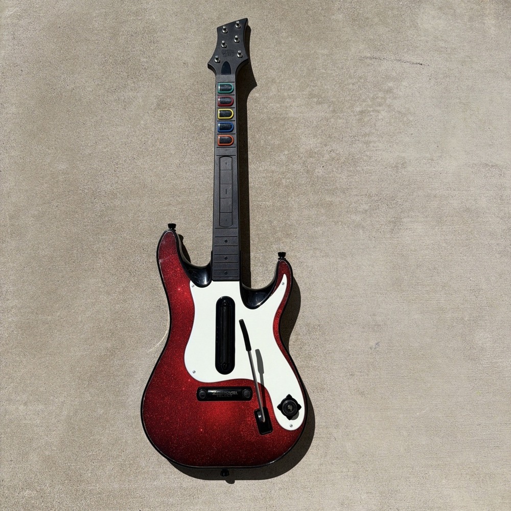 PlayStation 3 2 Band Hero Wireless Guitar Controller Replacement No Receiver